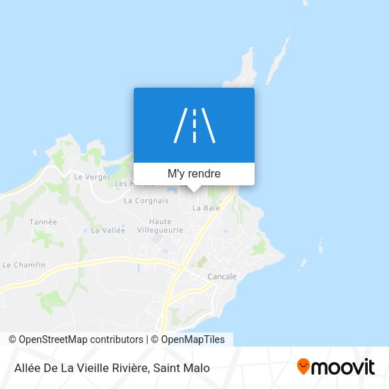 Allée De La Vieille Rivière plan