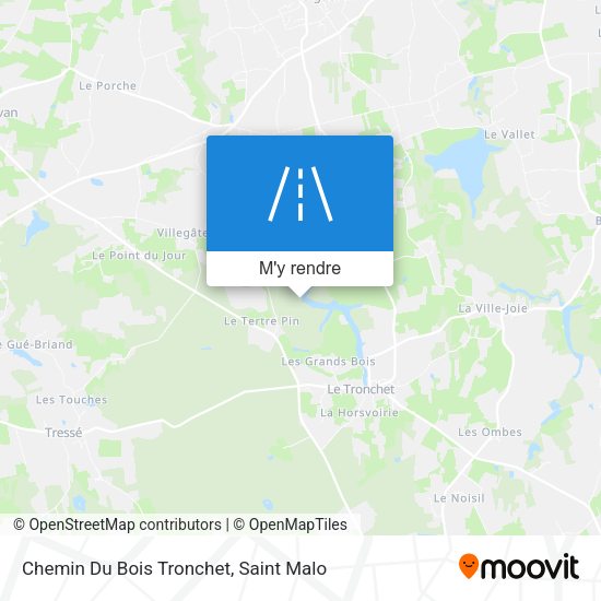 Chemin Du Bois Tronchet plan