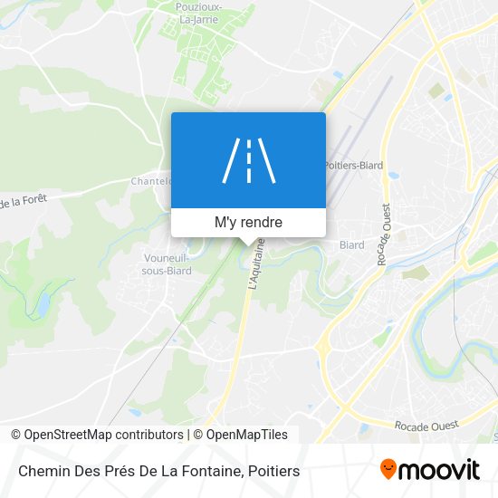 Chemin Des Prés De La Fontaine plan