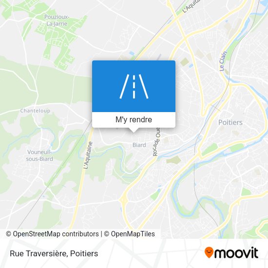 Rue Traversière plan
