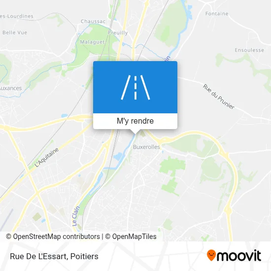 Rue De L'Essart plan