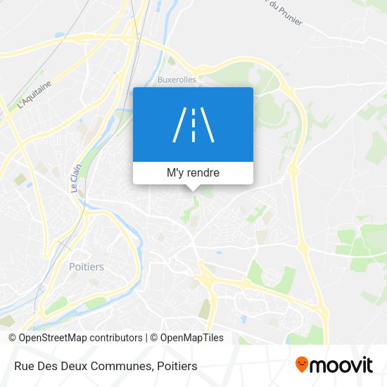 Rue Des Deux Communes plan