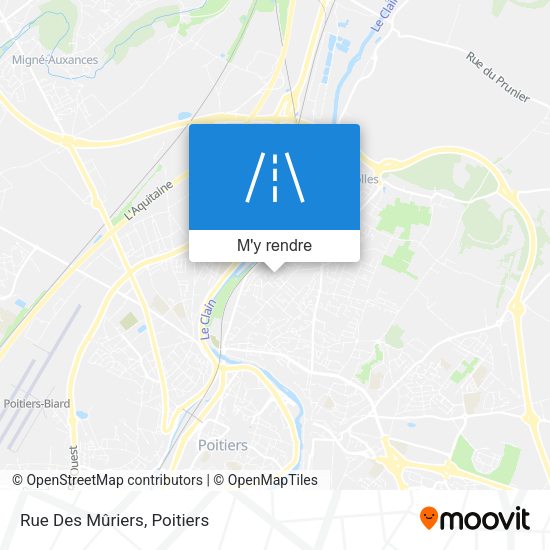 Rue Des Mûriers plan
