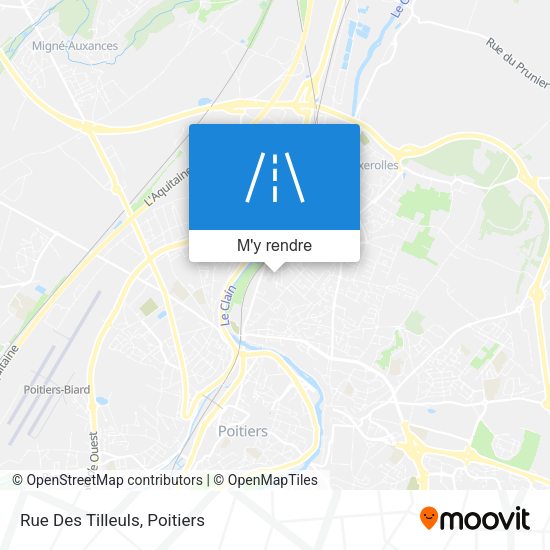 Rue Des Tilleuls plan