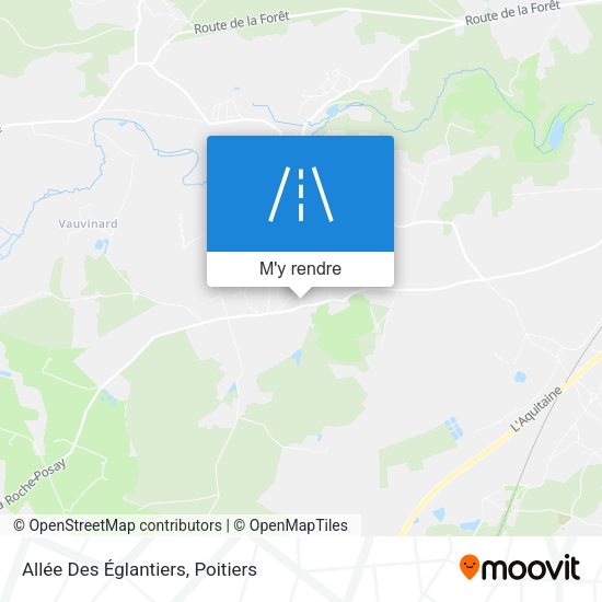 Allée Des Églantiers plan