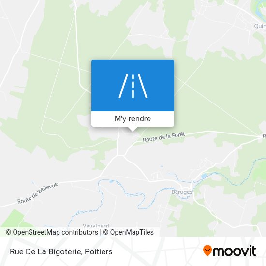 Rue De La Bigoterie plan