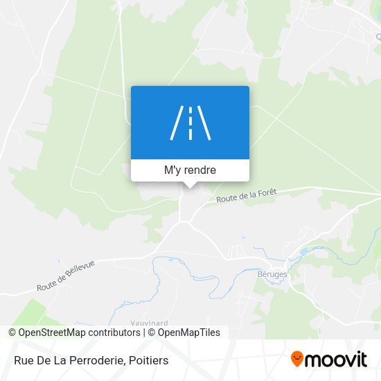 Rue De La Perroderie plan