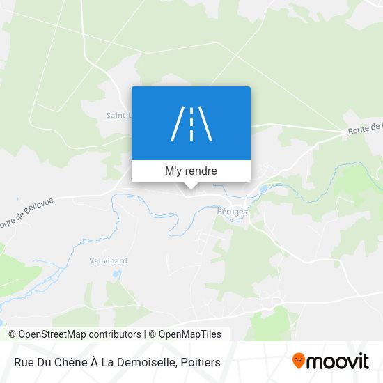 Rue Du Chêne À La Demoiselle plan