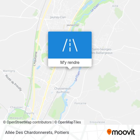 Allée Des Chardonnerets plan