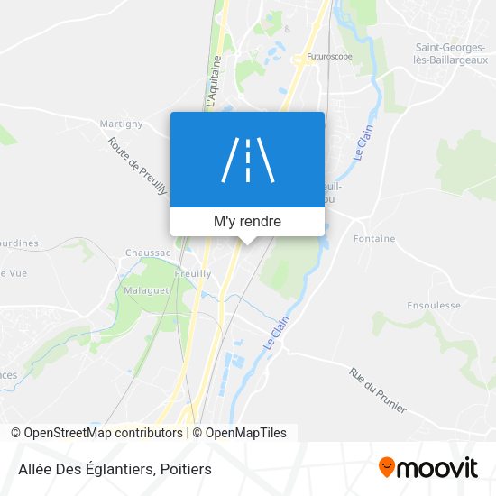 Allée Des Églantiers plan
