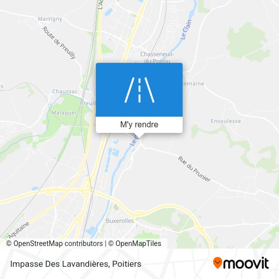 Impasse Des Lavandières plan