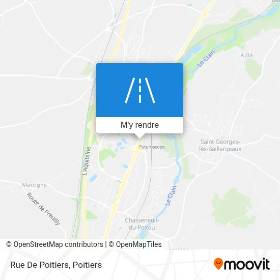 Rue De Poitiers plan