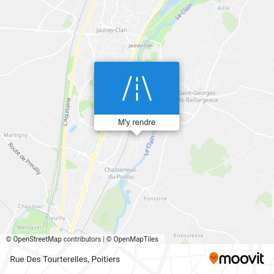 Rue Des Tourterelles plan