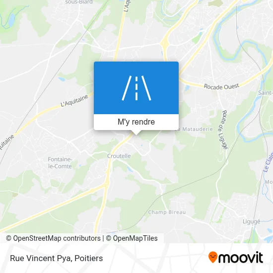 Rue Vincent Pya plan