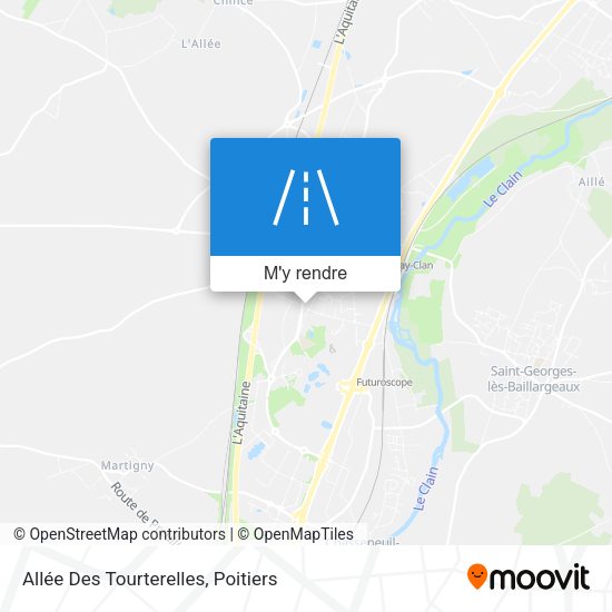 Allée Des Tourterelles plan