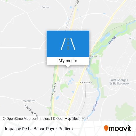 Impasse De La Basse Payre plan