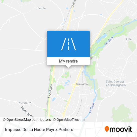 Impasse De La Haute Payre plan