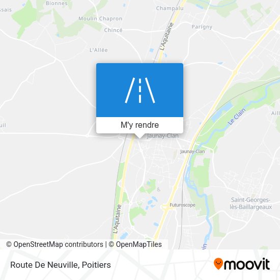 Route De Neuville plan