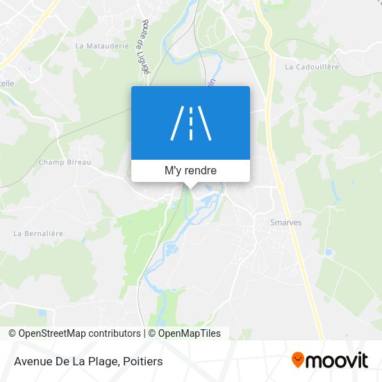 Avenue De La Plage plan