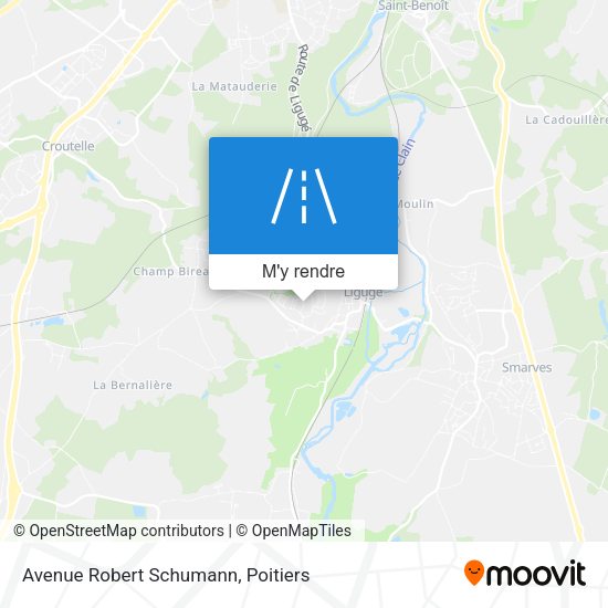 Avenue Robert Schumann plan
