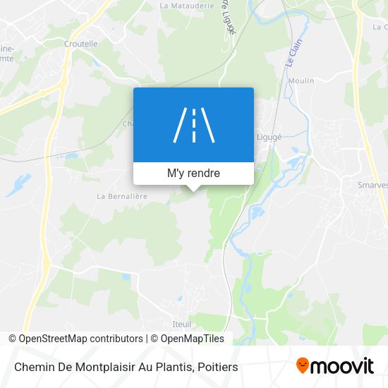 Chemin De Montplaisir Au Plantis plan