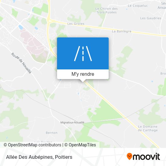 Allée Des Aubépines plan