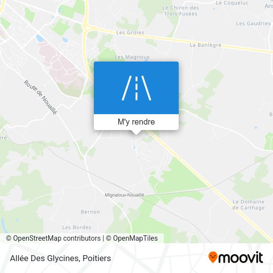 Allée Des Glycines plan