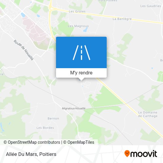 Allée Du Mars plan