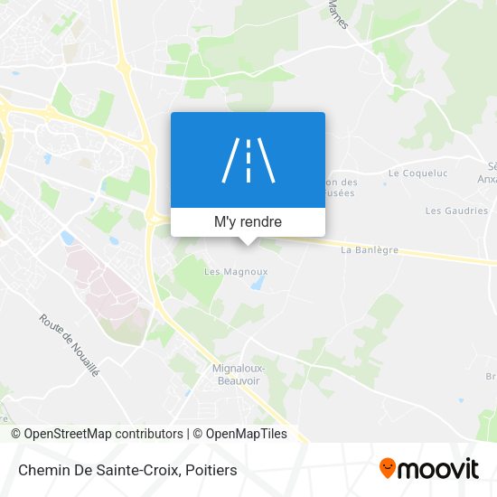 Chemin De Sainte-Croix plan