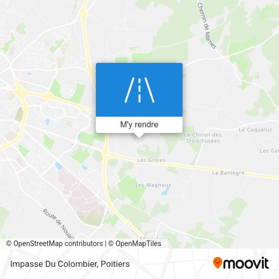 Impasse Du Colombier plan