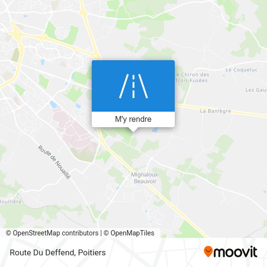 Route Du Deffend plan