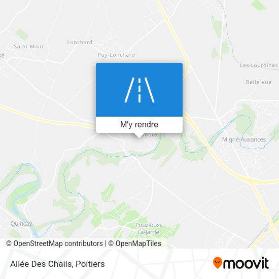 Allée Des Chails plan
