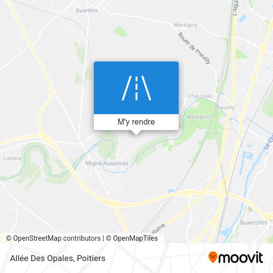 Allée Des Opales plan