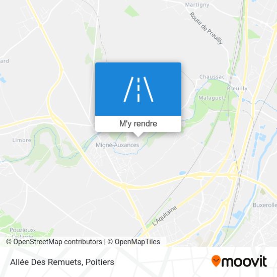Allée Des Remuets plan