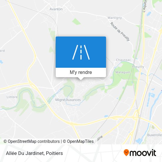 Allée Du Jardinet plan