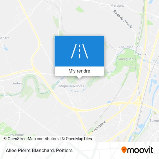 Allée Pierre Blanchard plan