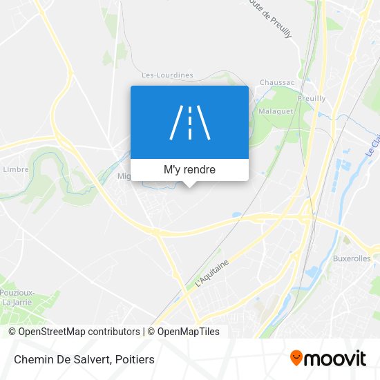 Chemin De Salvert plan