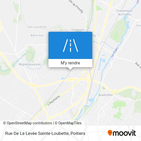 Rue De La Levée Sainte-Loubette plan