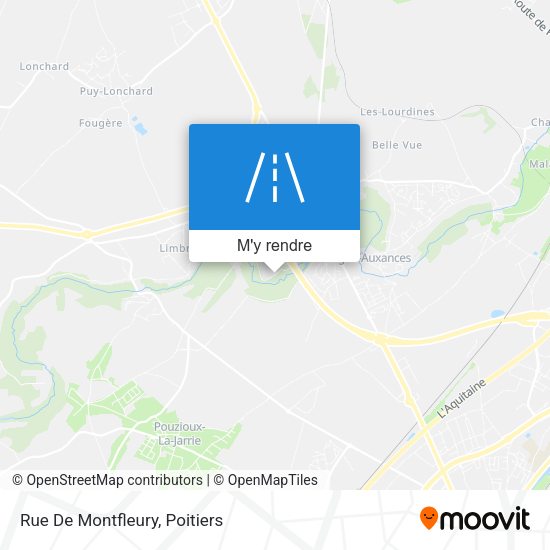 Rue De Montfleury plan