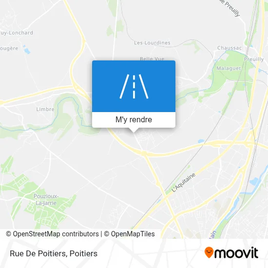 Rue De Poitiers plan
