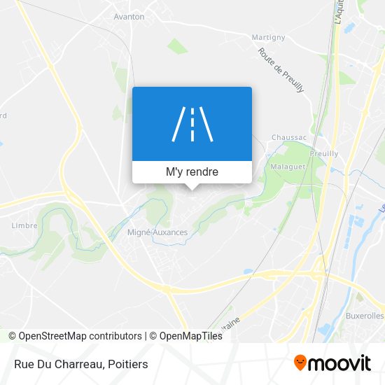Rue Du Charreau plan
