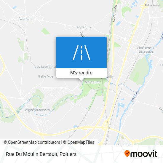Rue Du Moulin Bertault plan