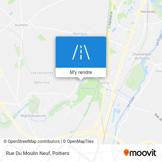 Rue Du Moulin Neuf plan