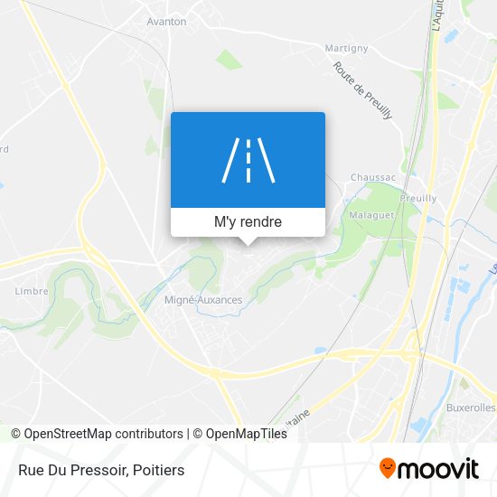 Rue Du Pressoir plan