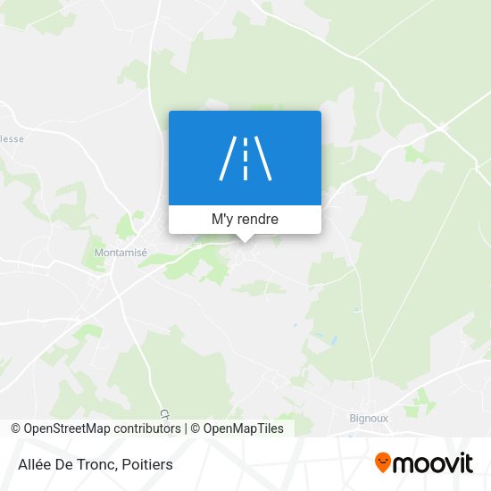 Allée De Tronc plan