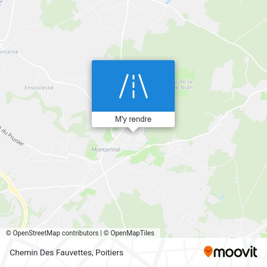 Chemin Des Fauvettes plan