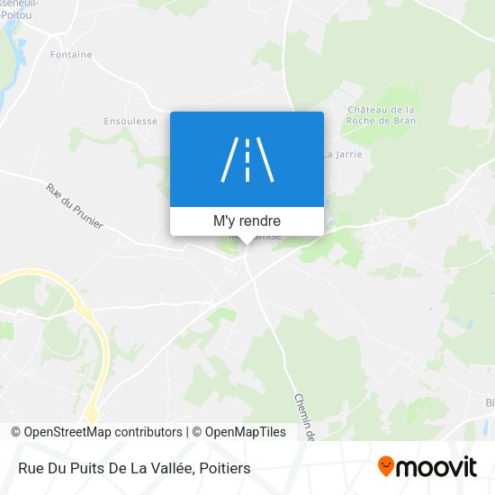 Rue Du Puits De La Vallée plan