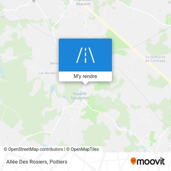 Allée Des Rosiers plan