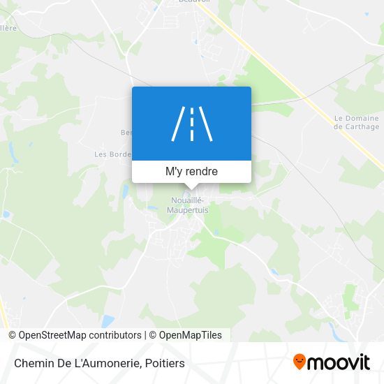 Chemin De L'Aumonerie plan
