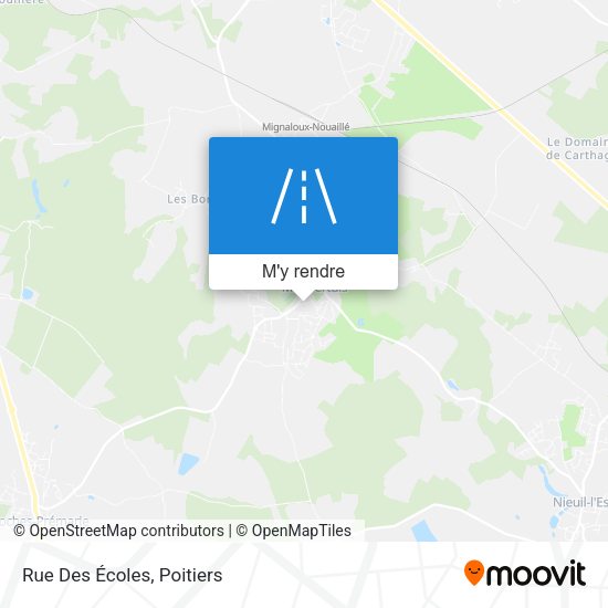 Rue Des Écoles plan
